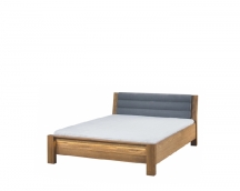 Szynaka - velvet - łóżko z wezgłowiem tapicerowanym typ 76